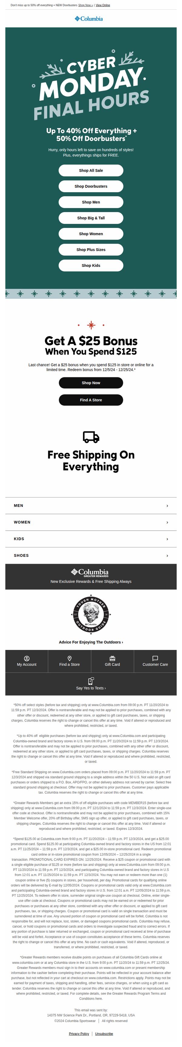 Columbia Sportswear