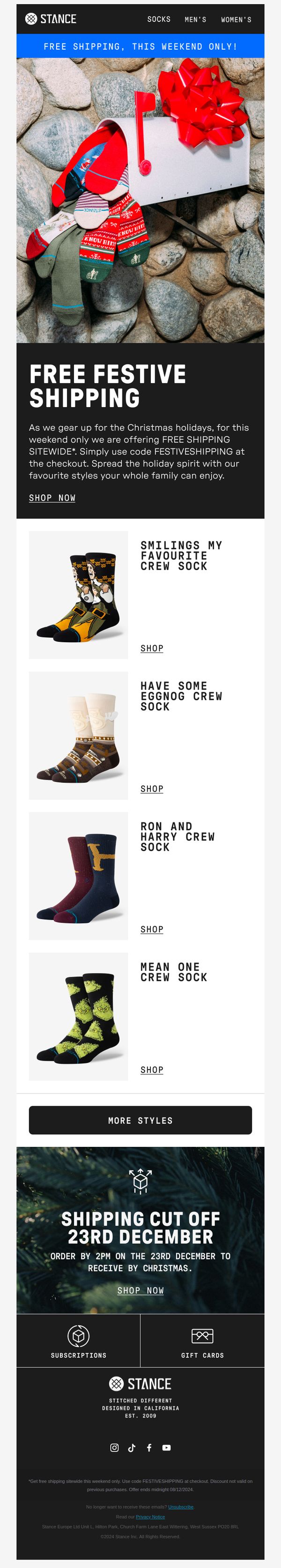 Stance Socks