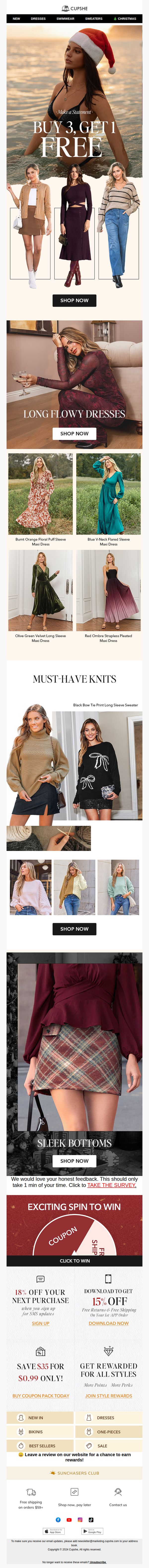 10. GET 1 FREE ITEM BEFORE MIDNIGHT！