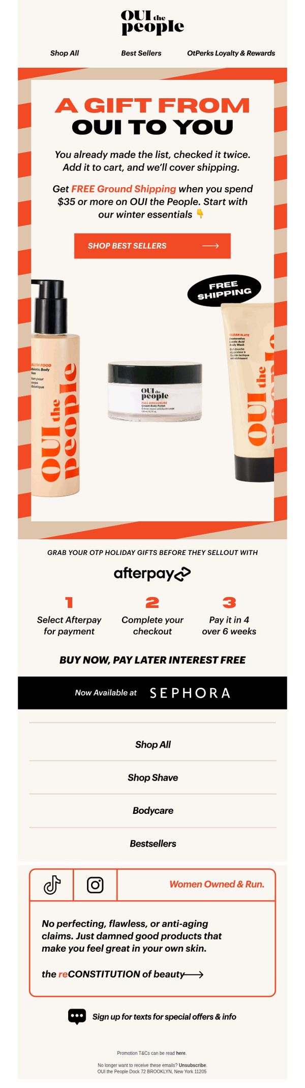 6. Shop Today For Free Shipping 🚚