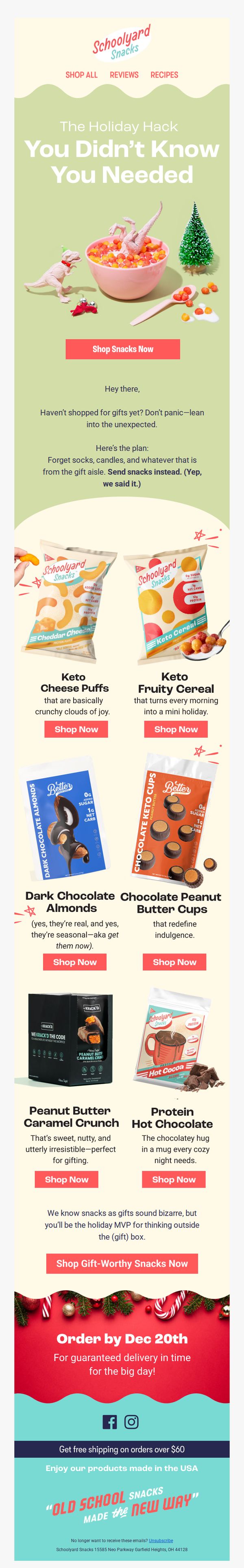Schoolyard Snacks