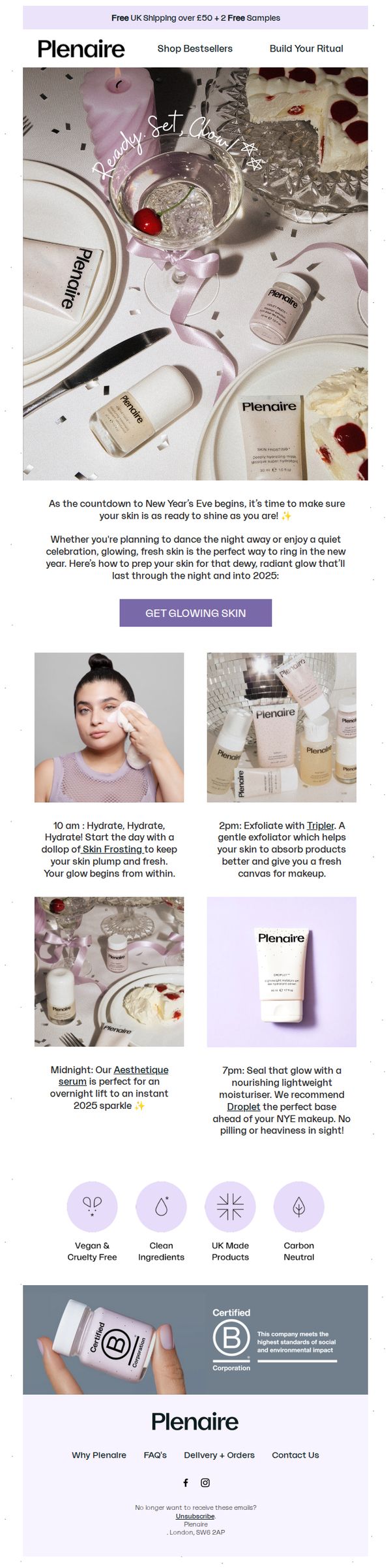 10. Lazy Girl's Guide to New Year's Eve Glow