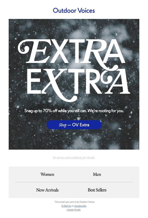 7. Think Fast: OV Extra ends tonight.