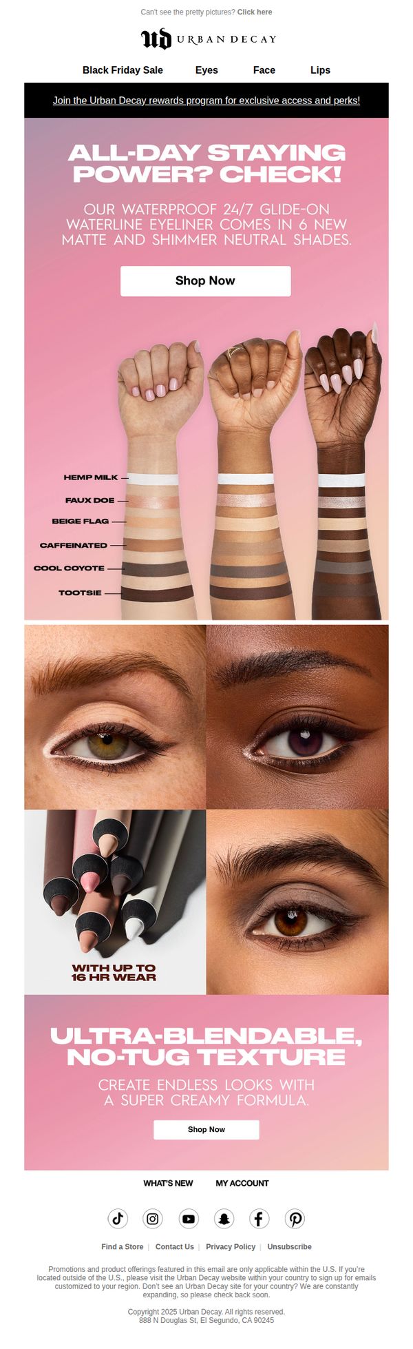 7. Urban Decay - US: All Eyes On: New