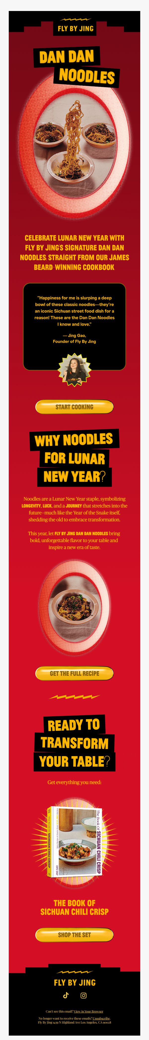 10. 🍜 The noodles that bring good fortune