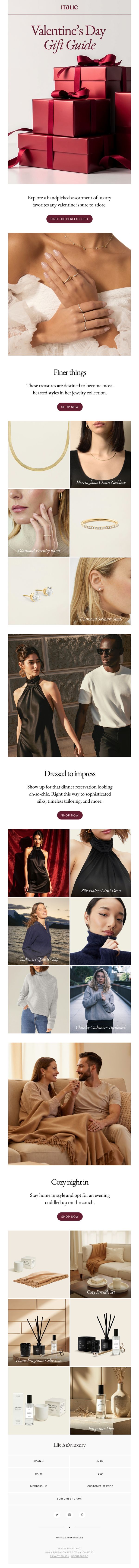 6. Italic: Our Valentine's Day Gift Guide
