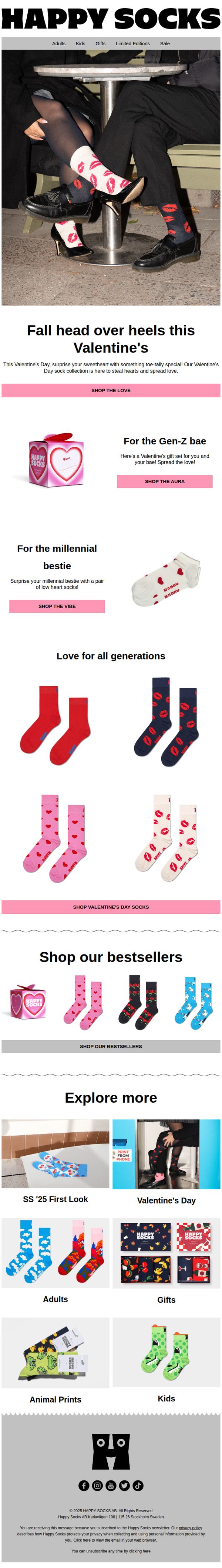 7. ❤️Socks for Valentine's Day❤️