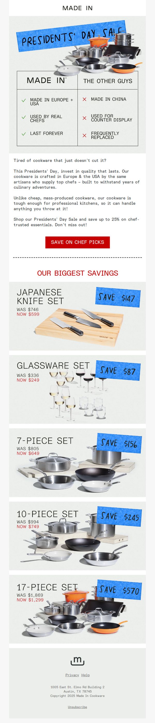 6. Say Goodbye to Cheap Cookware! 👋👋