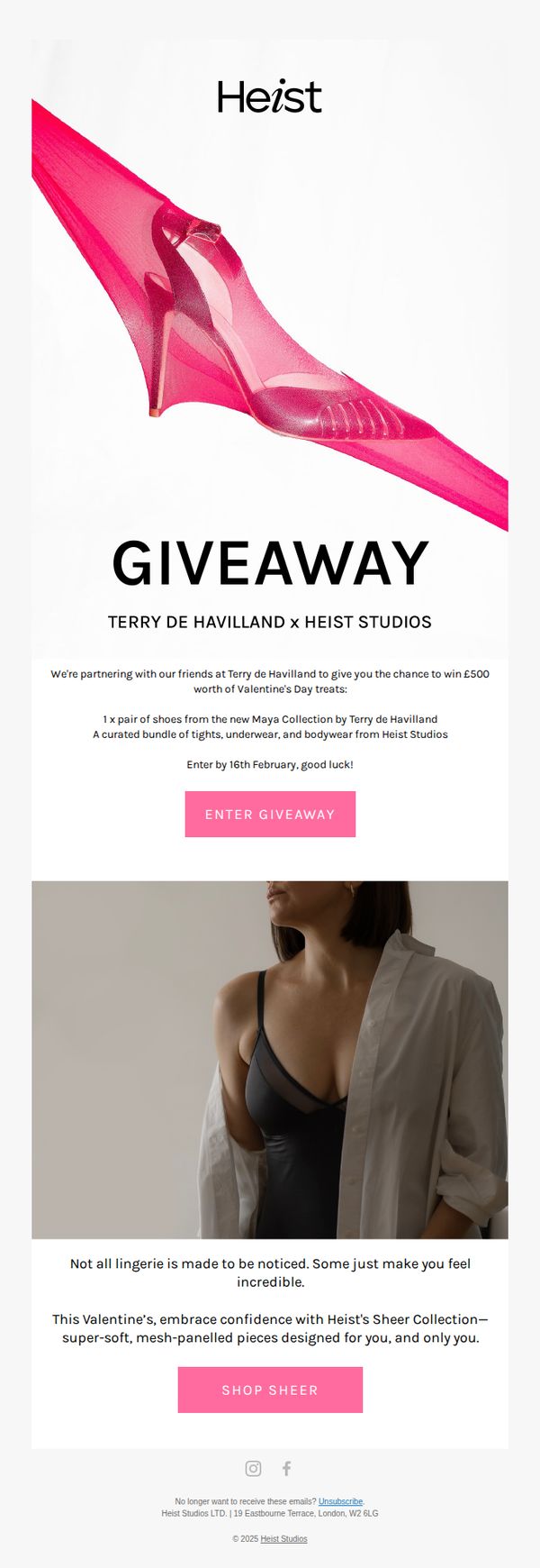 10. Giveaway alert!