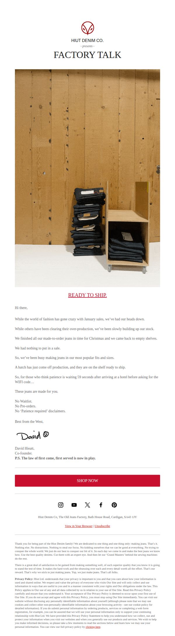 Hiut Denim 
