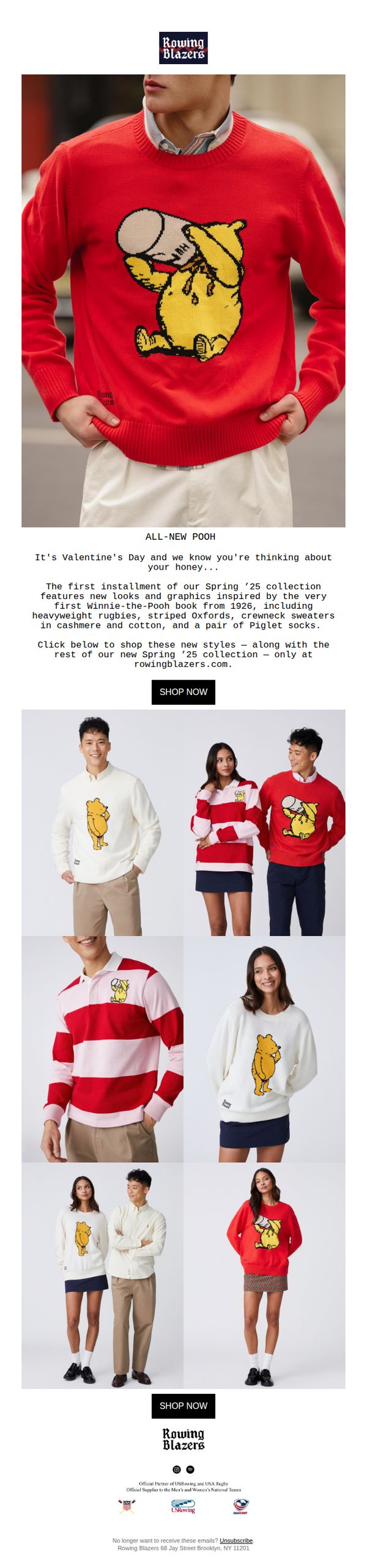 9. Rowing Blazers: ALL-NEW POOH 🍯