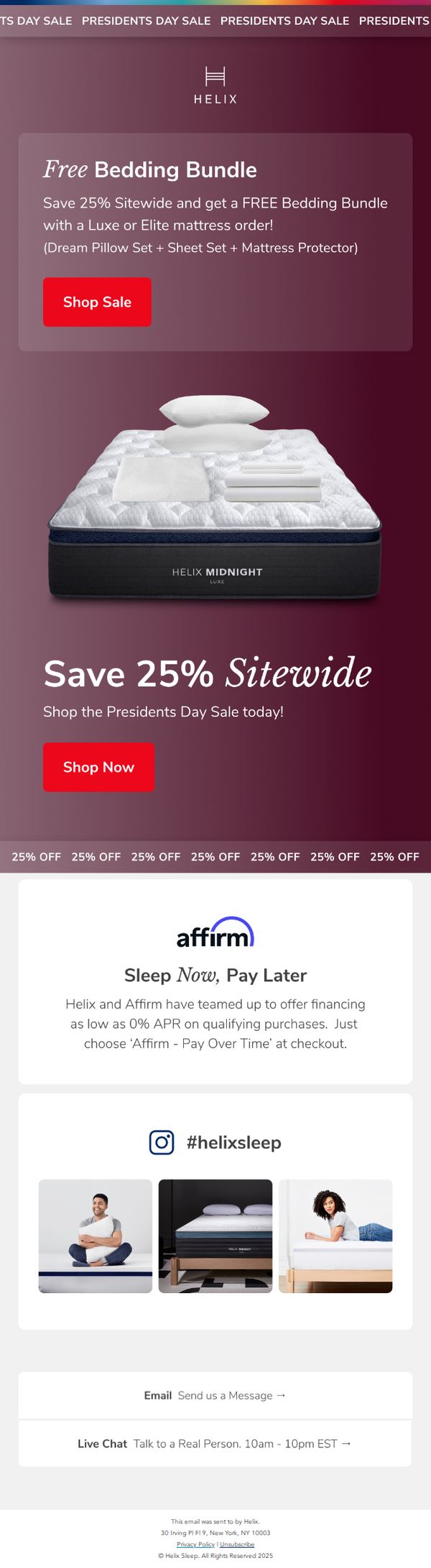 8. Looking for 25% off?