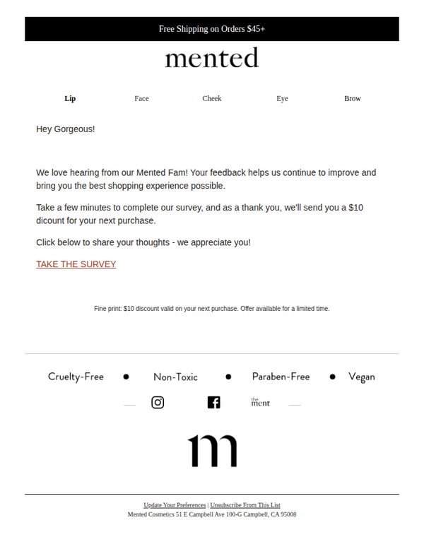 Mented Cosmetics