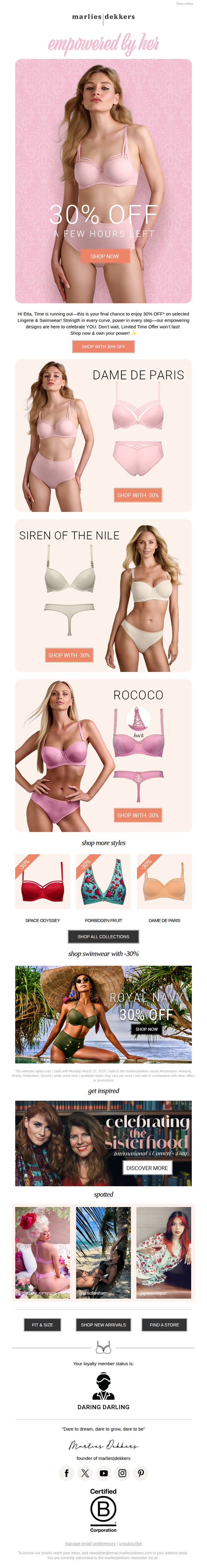 Marlies Dekkers - EN