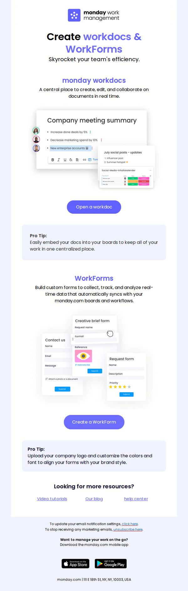 8. monday.com: 2 key tools to maximize efficiency