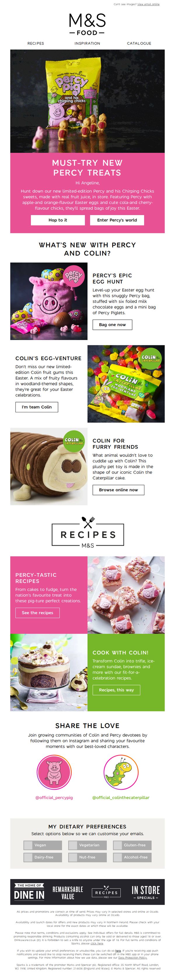 9. Psst... limited-edition Percy and Colin treats!