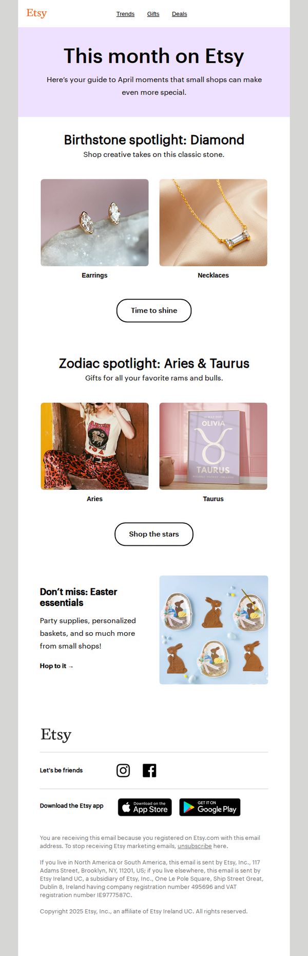 7. The April must-haves
