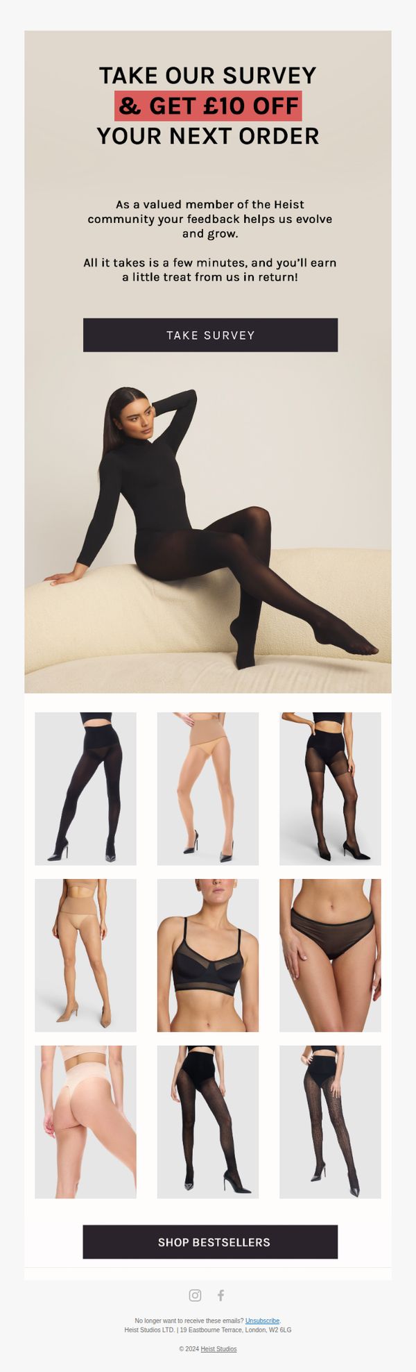 6. £10 off your next order!