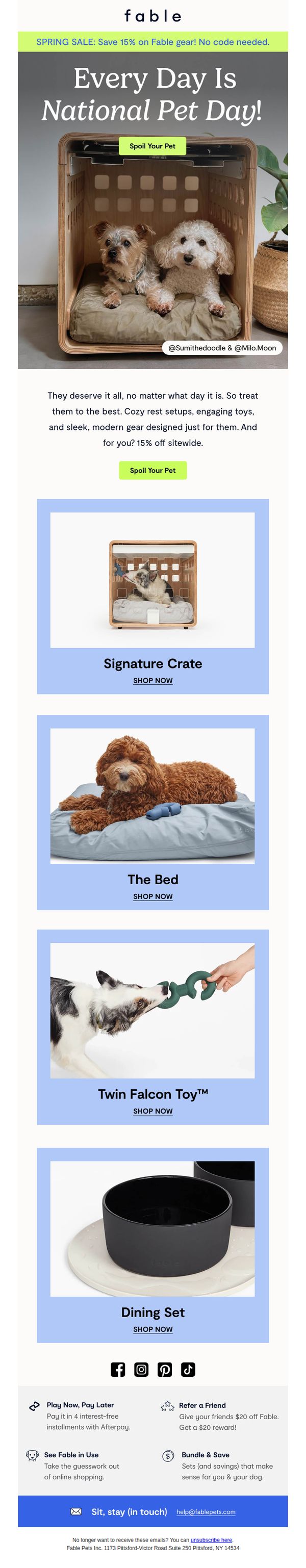6. Fable Pets: Tomorrow is all about them… (as usual)