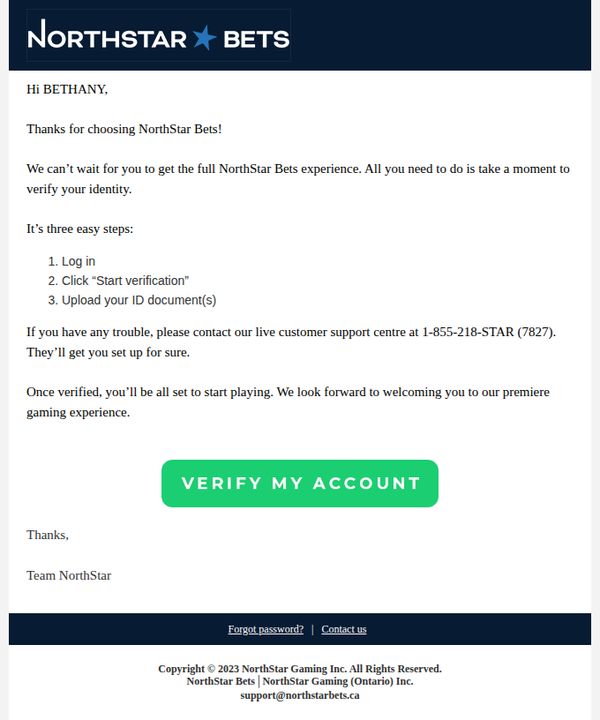 NorthStar Bets - CA