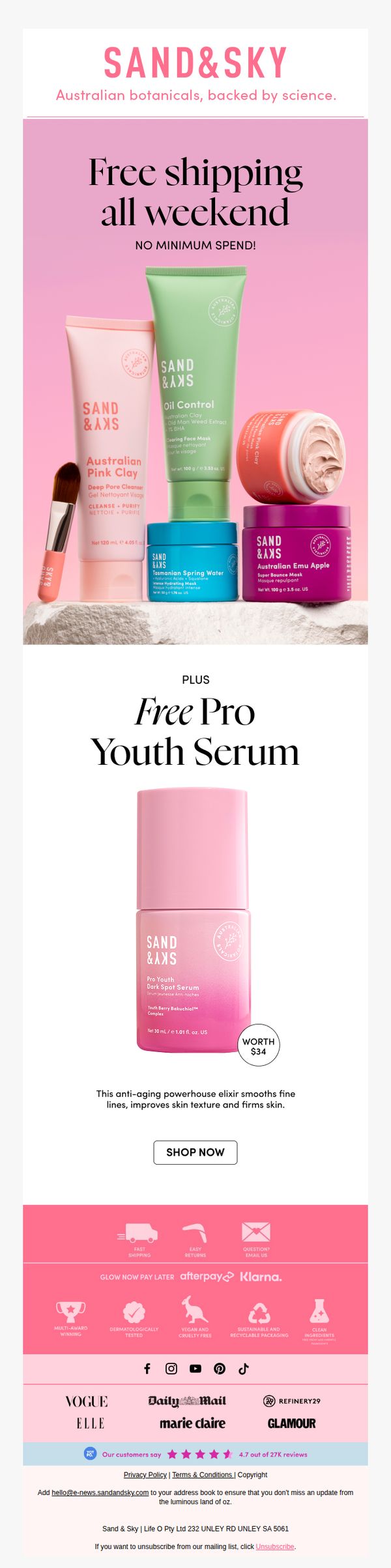 6. Sand & Sky: 🐇 EASTER WEEKEND 🐇 FREE SHIPPING