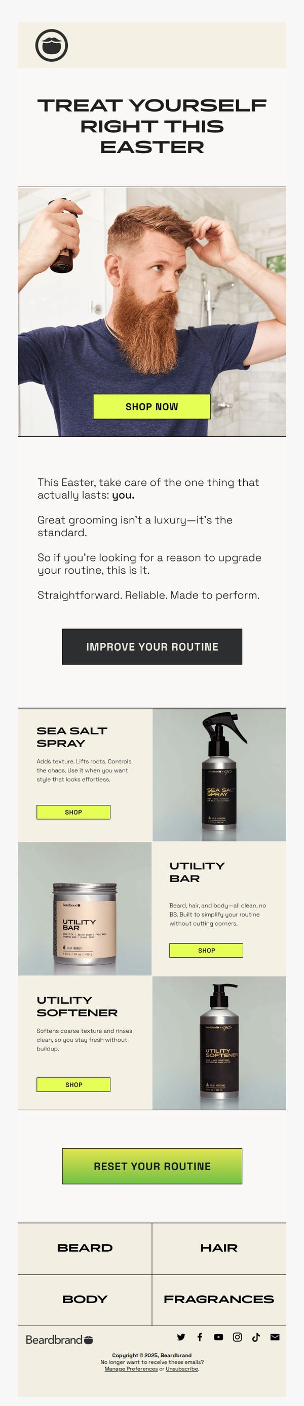 8. Beardbrand: This Is Your Easter Upgrade