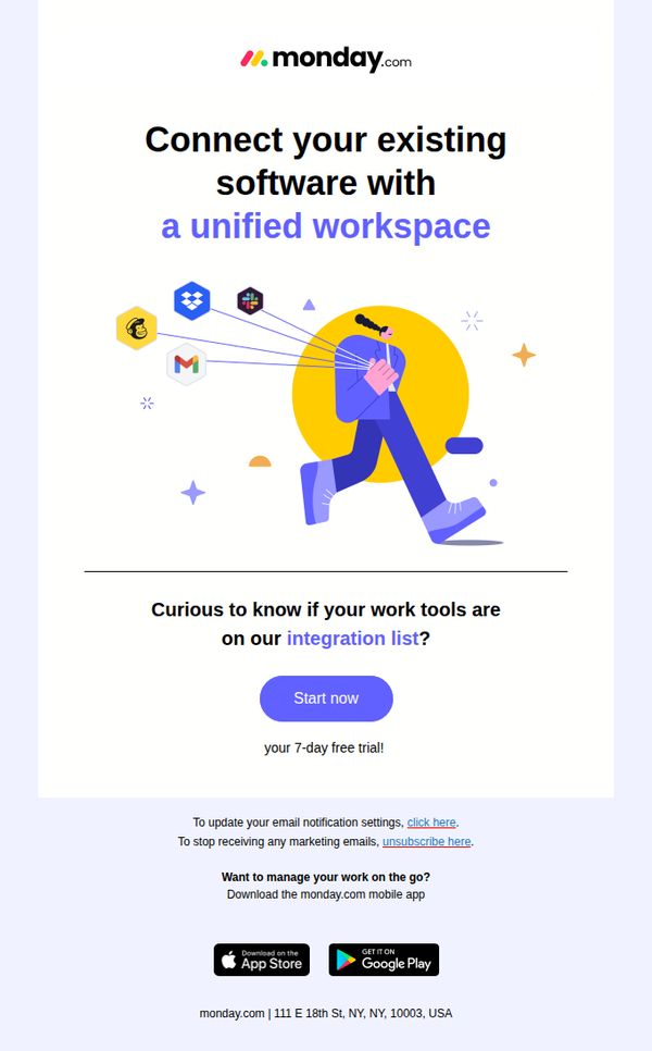 8. Integrate all your work tools