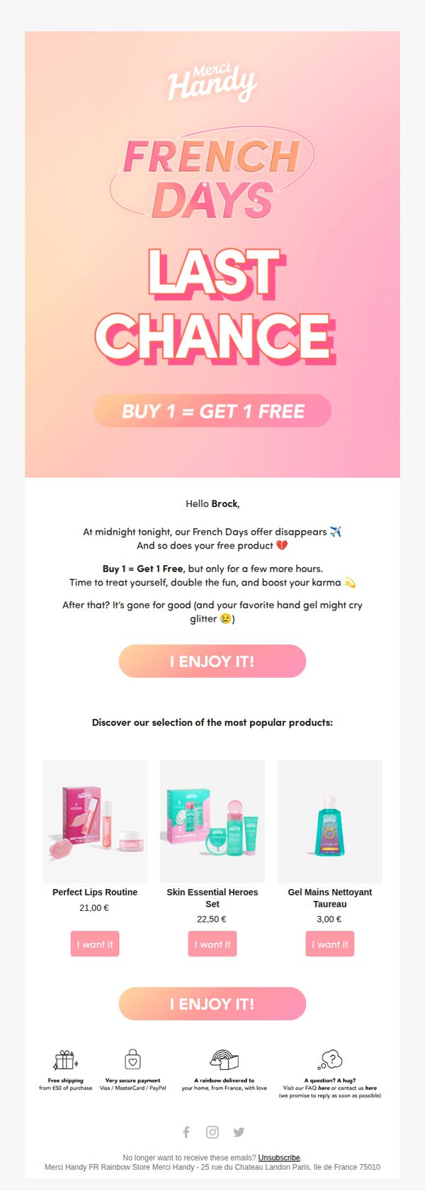 Merci Handy - EN