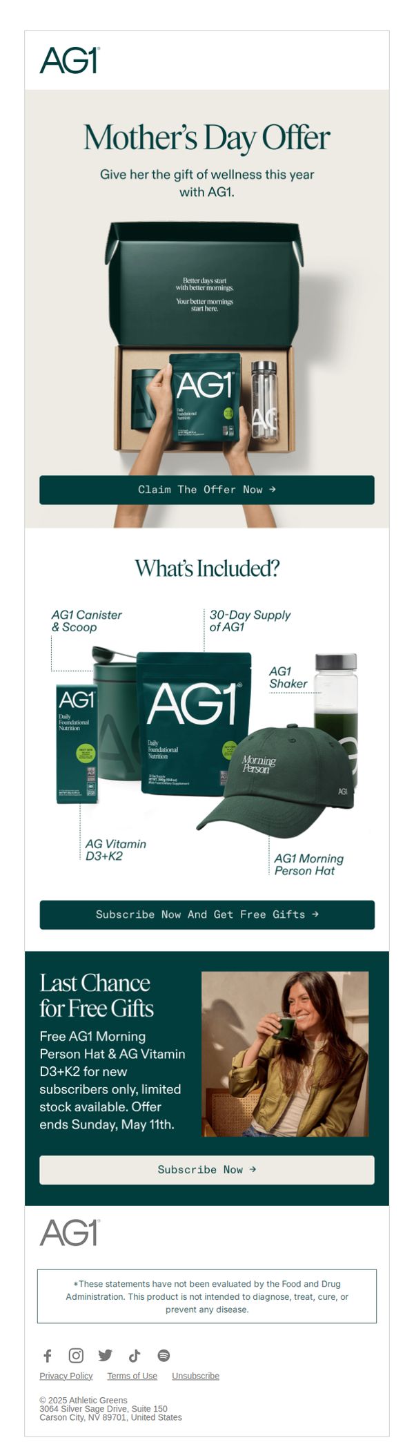 Athletic Greens AG1