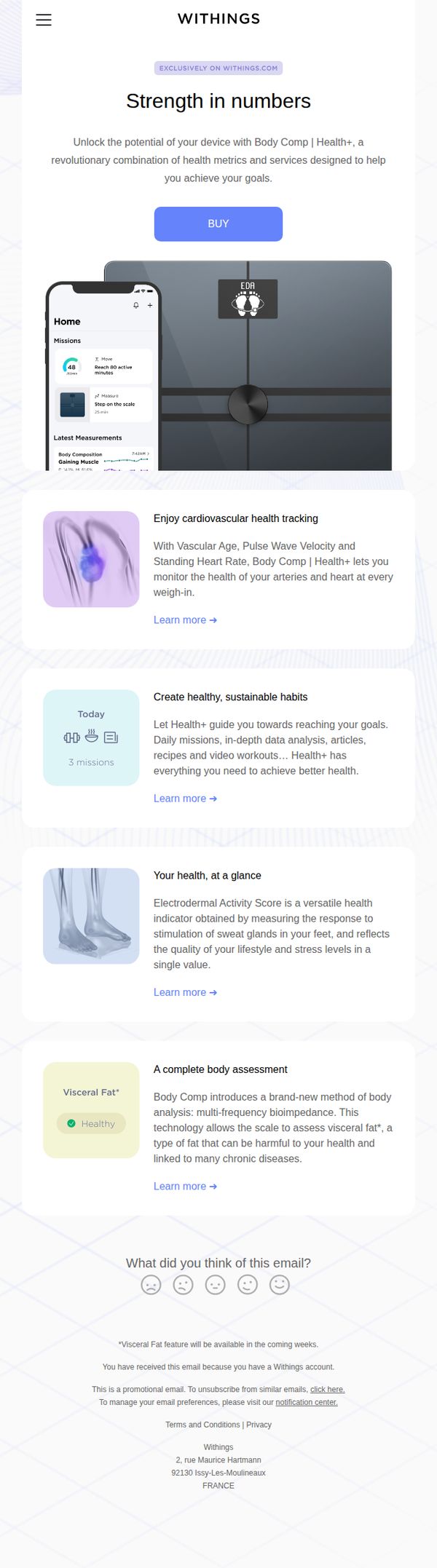 6. Unlock more health tracking power with Body Comp | Health+