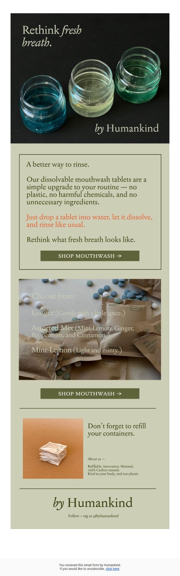 8. Rethink fresh breath.