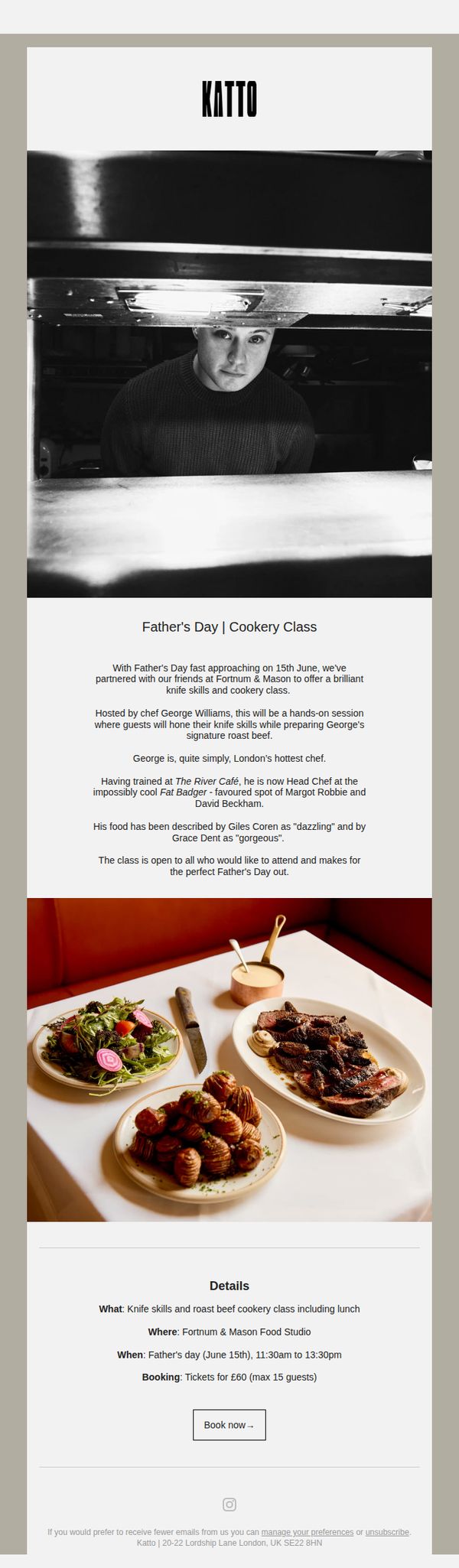 7. Father's Day | Cooking Class