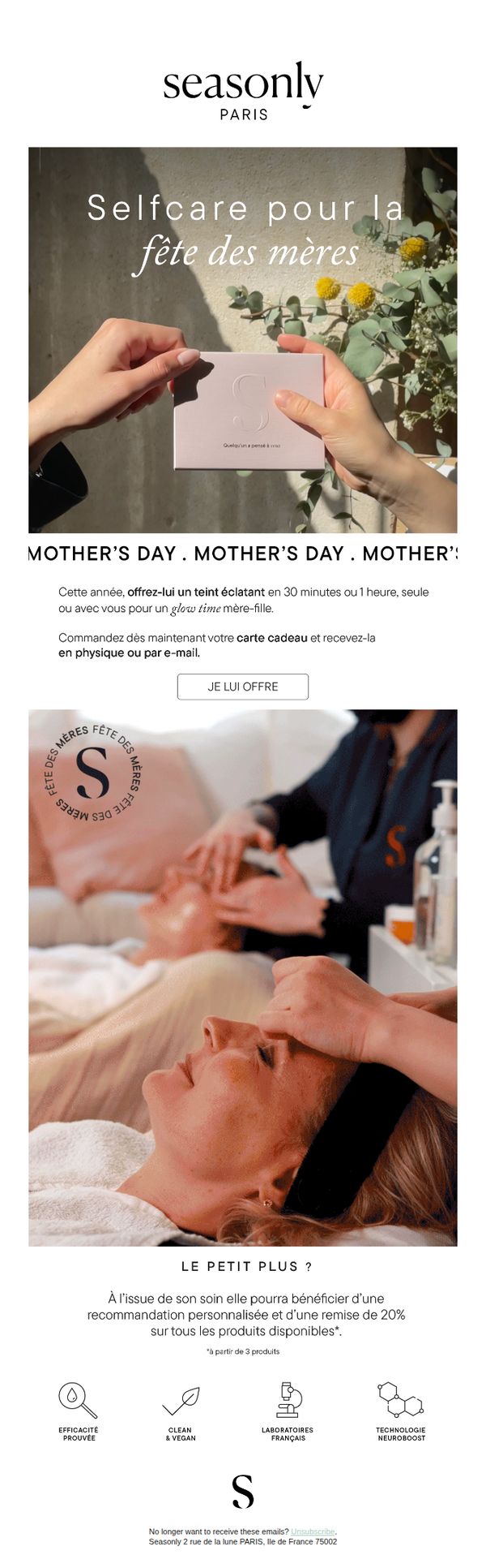 6. Selfcare pour la fête des mères