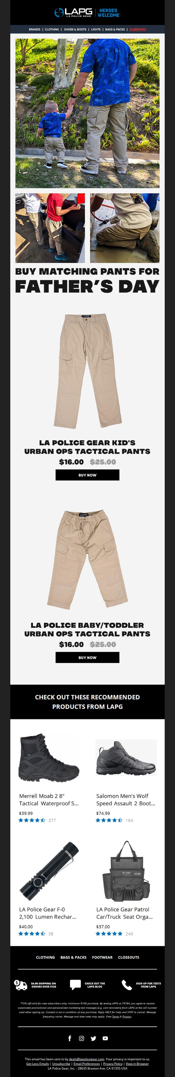 LA Police Gear