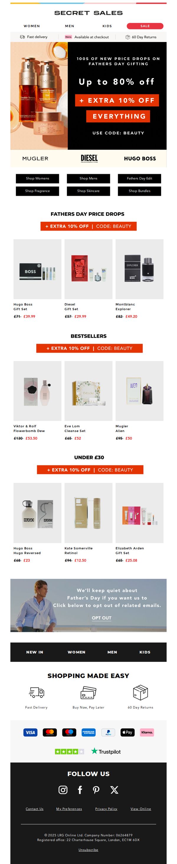 Secret Sales - UK