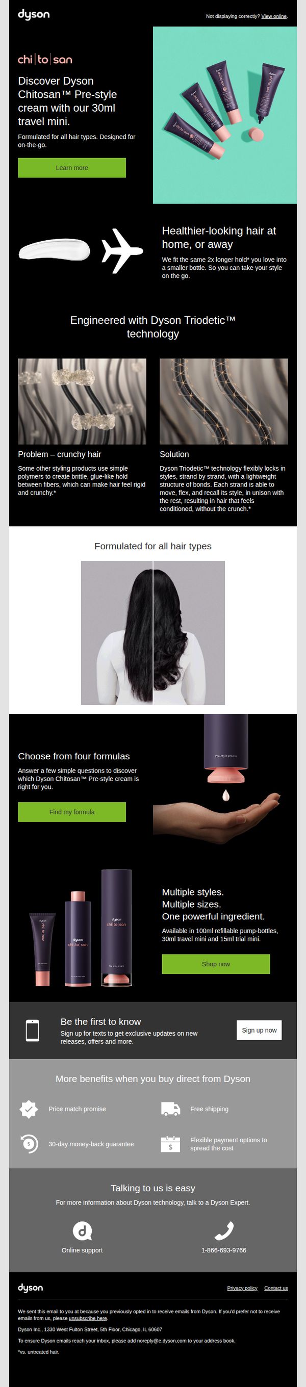 7. Healthier-looking hair at home, or away