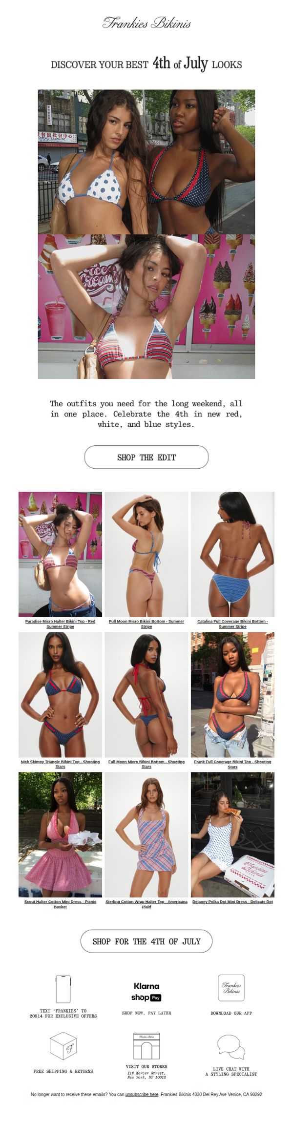 8. NOW LIVE: 4TH OF JULY EDIT