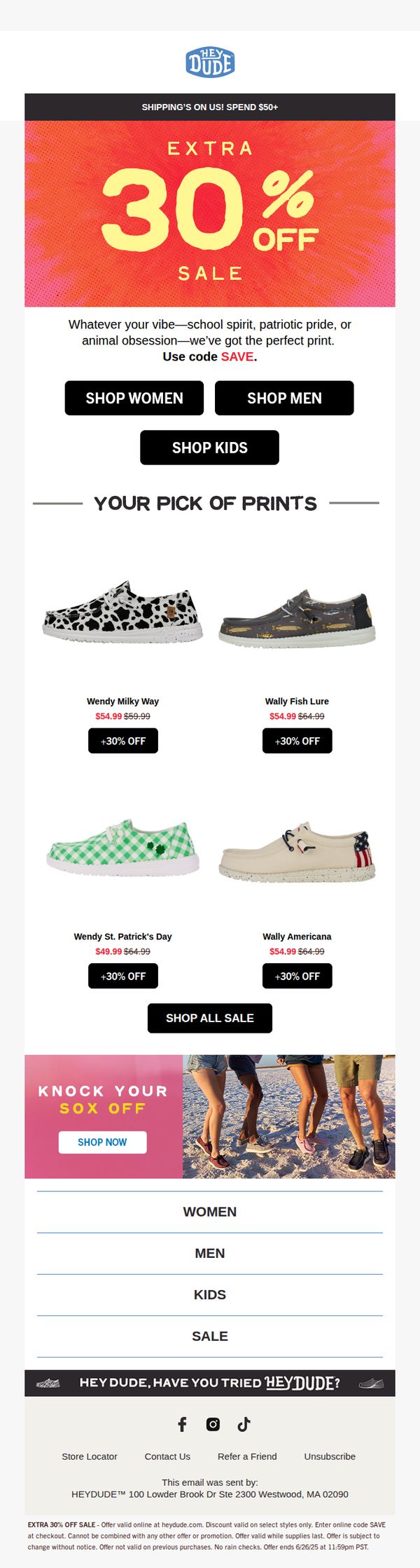 7. Prints Charming 👑 Extra 30% Off Today