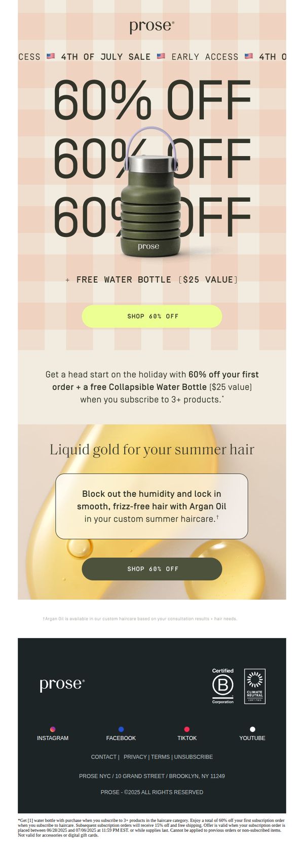 9. EARLY ACCESS: 60% Off for 4th of July 🇺🇸