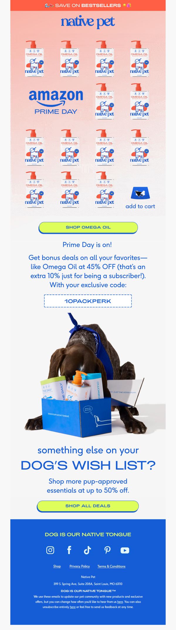9. Amazon Prime Day savings are ✨officially✨here!