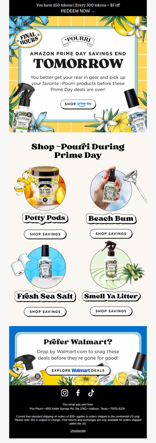 10. Poo-Pourri: Prime Day savings end tomorrow ⏳