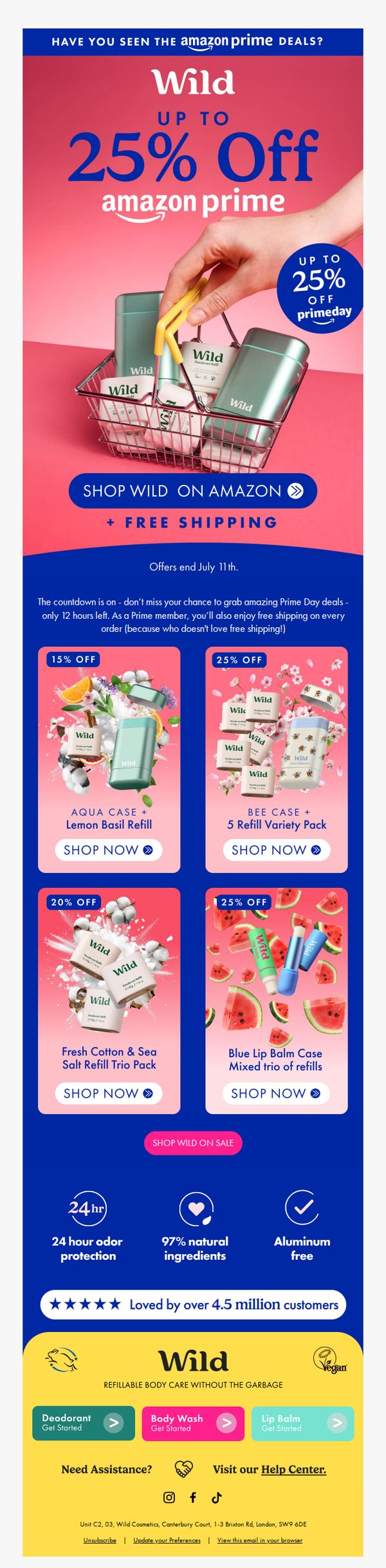 10. Wild: FINAL SALE CALL: Up to 25% off on Amazon📣