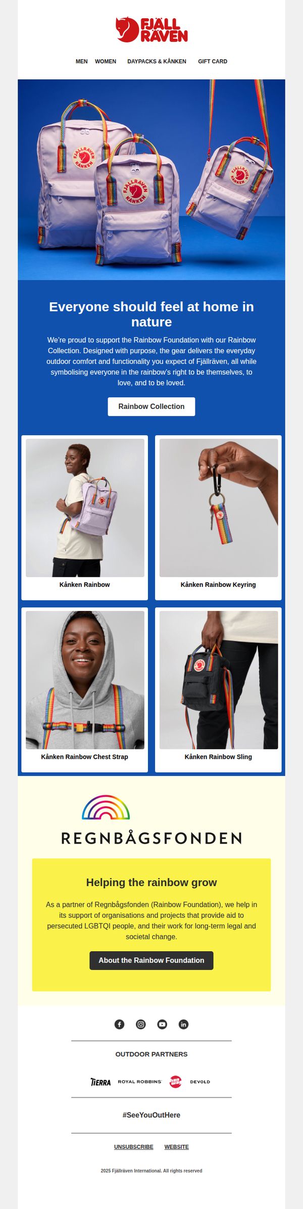 10. Fjällräven: Show your colours
