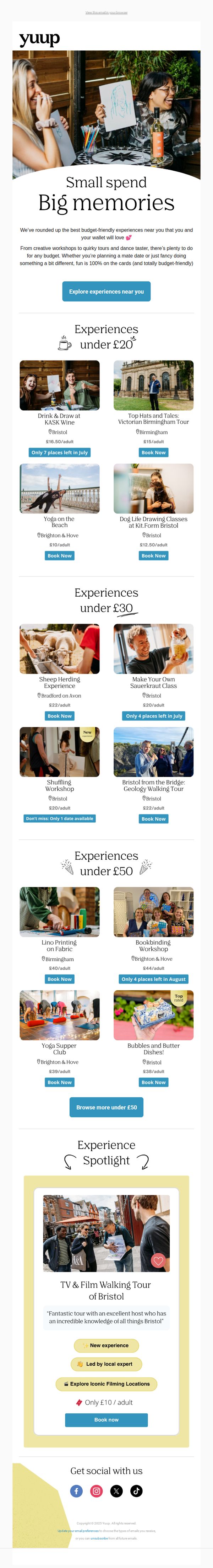 7. Unforgettable days out — from just £20