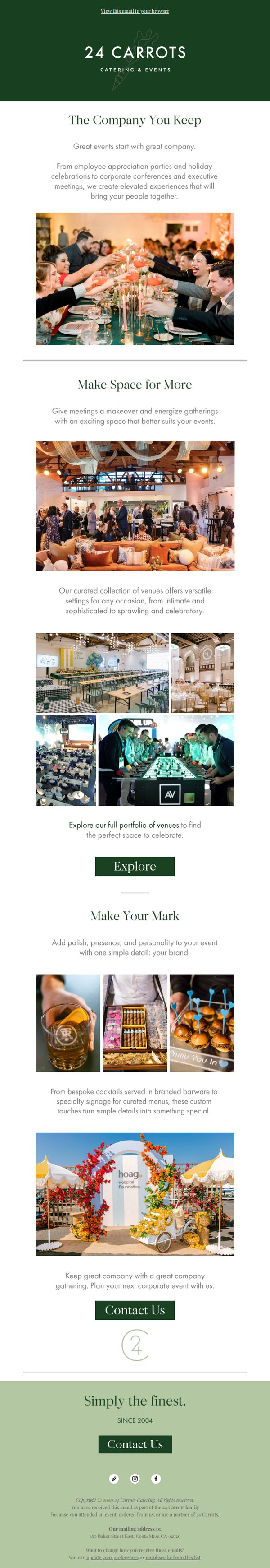 24 Carrots Catering + Events
