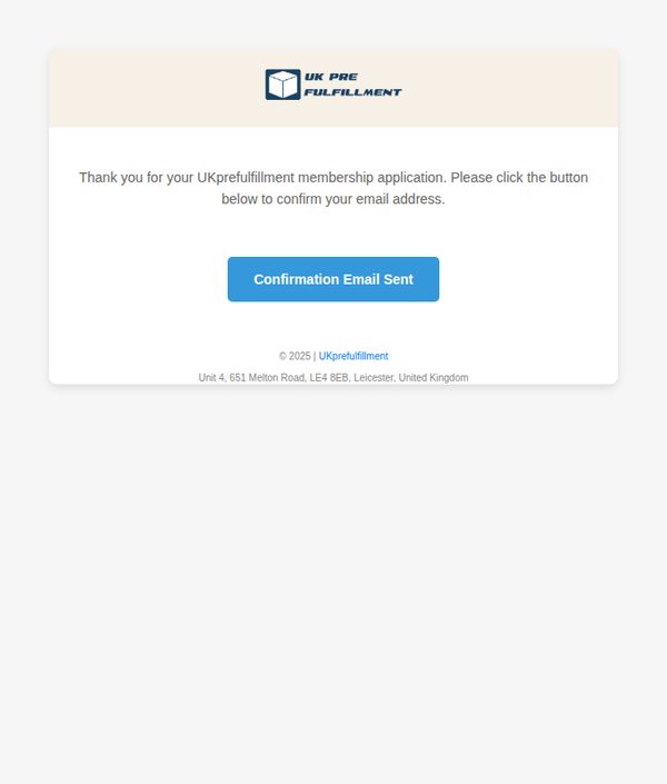 6. Ukprefulfillment: Signup Success! 👍