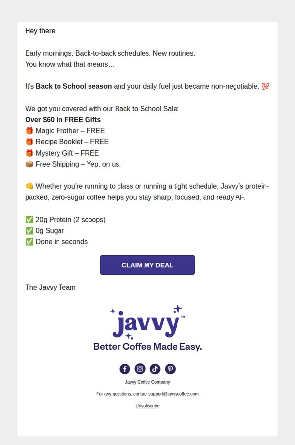 7. 📚 Back to School = Back to Coffee ☕