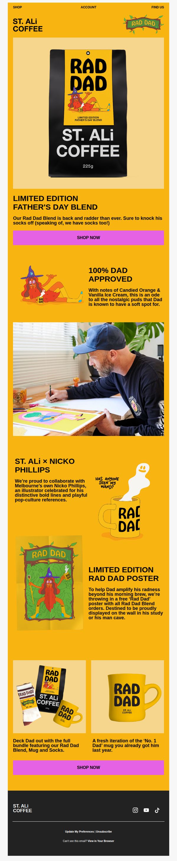 10. ST. ALi: RAD DAD BLEND IS BACK