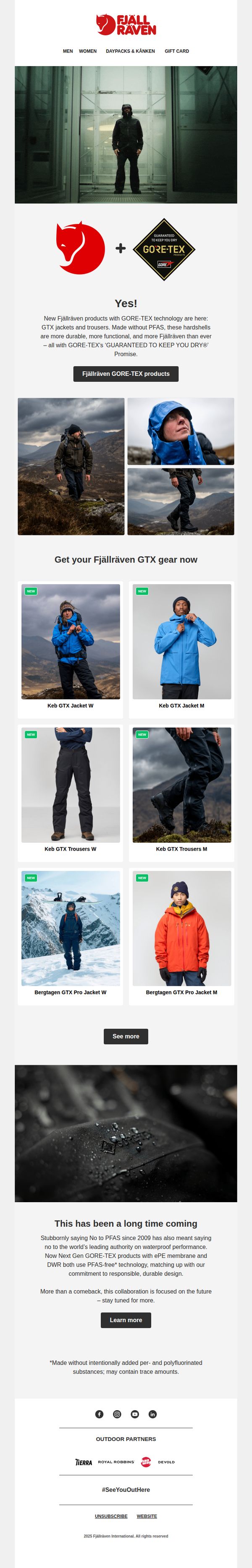 8. Fjällräven: Yes!