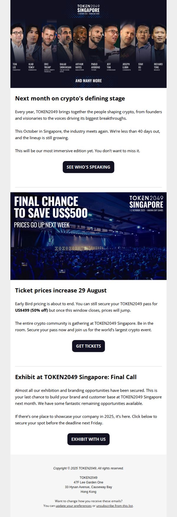 TOKEN2049 - SG